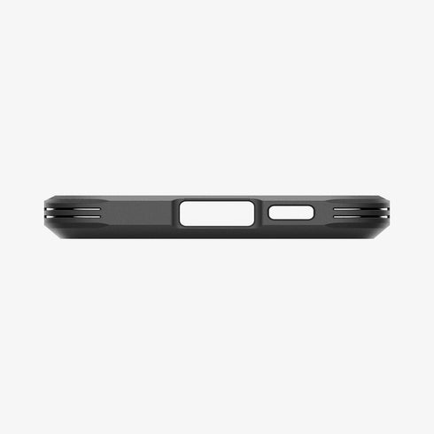 ACS05623 - Galaxy S23 Ultra Case Tough Armor in black showing the back